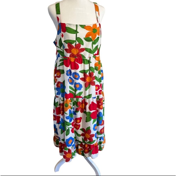 Skies Are Blue Dresses & Skirts - SALE Skies Are Blue Large Floral Isabel Maxi Dress Vibrant w/Adjustable Straps